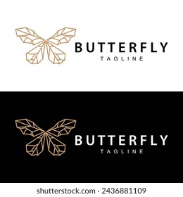 Butterfly Logo Animal Design Brand Product Beautiful and Simple Decorative Animal Wing
