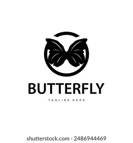 Butterfly Logo Animal Design Brand Product Beautiful and Simple Decorative Animal Wing