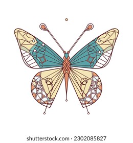 butterfly logo brand design is elegant and sophisticated, perfect for brands that want to showcase their beauty and transformation.