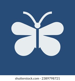 butterfly logo for business. vector