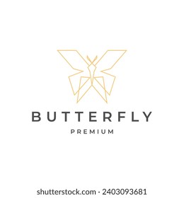 Butterfly logo concept design template element vector illustration