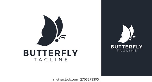 Butterfly Logo with Creative Concept Idea Vector Design
