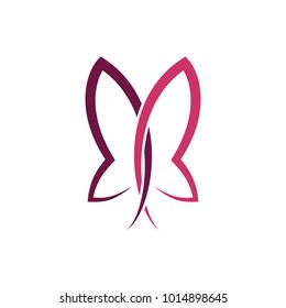 butterfly logo design