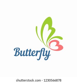 Butterfly logo design
