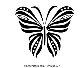 Butterfly logo design.