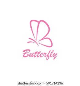 Butterfly logo design 