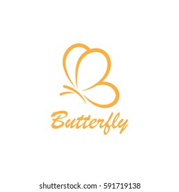 Butterfly logo design