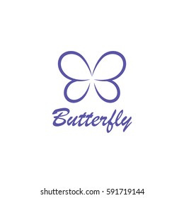 Butterfly logo design
