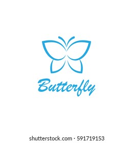 Butterfly logo design