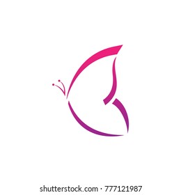 Butterfly logo design