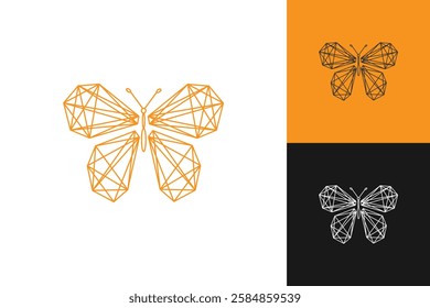 Butterfly  logo Design, Logo Design graphic Conception, logo icon template graphic art, vector illustration design.