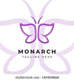 Butterfly Logo Design Inspiration, Vector illustration