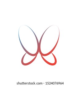 Butterfly Logo Design with modern concept. Icon butterfly vector template