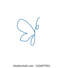 Butterfly Logo Design with modern concept. Icon butterfly vector template