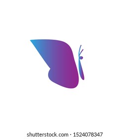 Butterfly Logo Design with modern concept. Icon butterfly vector template