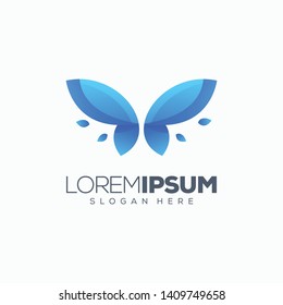butterfly logo design ready to use