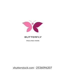 butterfly logo design set vector set colorful butterfly design