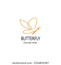 butterfly logo design set vector set 