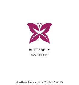 butterfly logo design set vector set colorful butterfly design