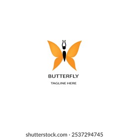 butterfly logo design set vector set colorful butterfly design