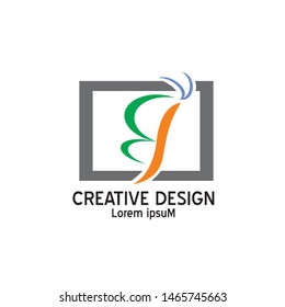butterfly logo design and simple logo