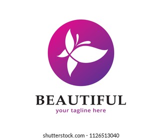Butterfly Logo Design Template