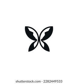 Modelo de diseño de logotipo de mariposa Logotipo de mariposa