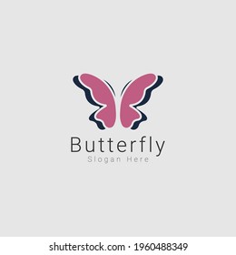 Butterfly Logo Design Template Inspiration