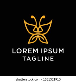 Butterfly Logo Design Template Vector