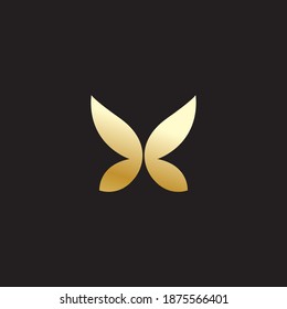 Butterfly logo design templates, beauty logo icon 