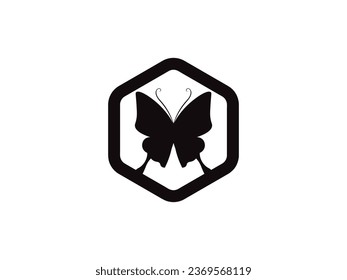 butterfly logo design vector inspiration. butterfly vector logo
