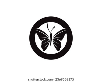 butterfly logo design vector inspiration. butterfly vector logo