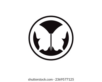 butterfly logo design vector inspiration. butterfly vector logo simple