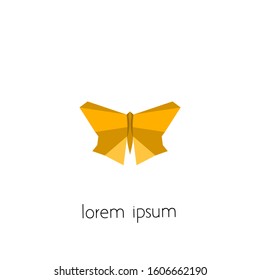 butterfly logo design, butterfly vector with a simple concept.