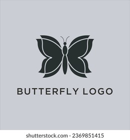 Butterfly-Logo-Design, Vektorgrafik 