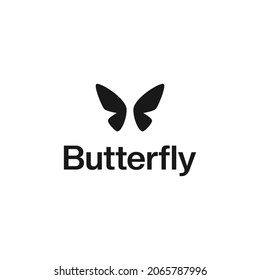 butterfly logo design vector. logo template