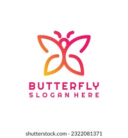 Butterfly logo design for your company download it