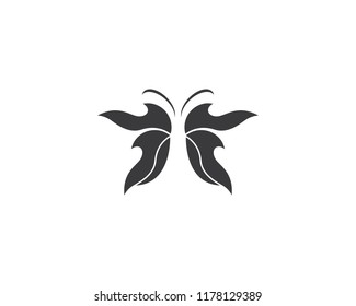 Butterfly logo icon