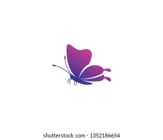 Butterfly logo icon