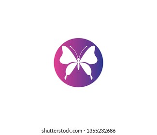 Butterfly logo icon