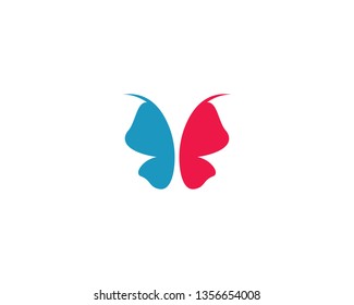 Butterfly logo icon