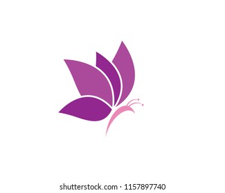 Butterfly logo icon design