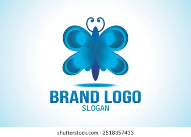 Butterfly logo. Butterfly icon design.