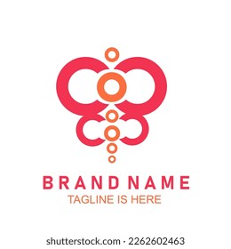 BUTTERFLY logo icon design template elements - vector sign