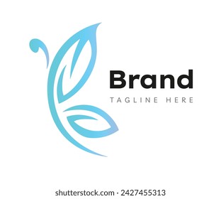 Butterfly logo icon design template elements. Usable for Branding and Business Logos.
