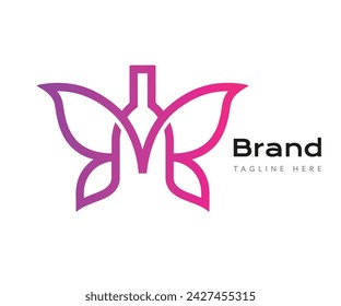 Butterfly logo icon design template elements. Usable for Branding and Business Logos.
