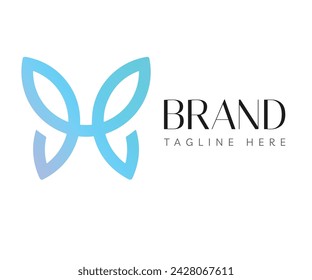 Butterfly logo icon design template elements. Usable for Branding and Business Logos.
