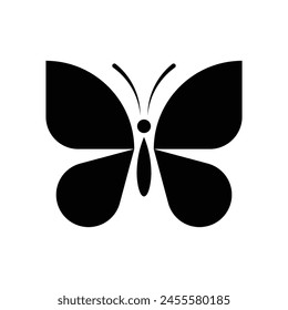 Butterfly logo. Icon design. Template elements	