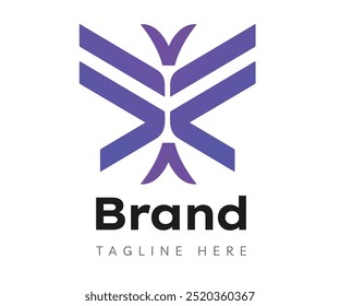 Butterfly logo icon design template elements. Usable for Branding and Business Logos.
