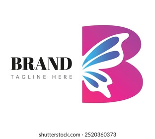 Butterfly logo icon design template elements. Usable for Branding and Business Logos.
